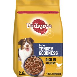 Pedigree Dog Dry Tender Goodness with Poultry