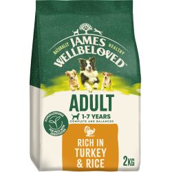 James Wellbeloved Adult Dog Turkey & Rice