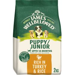 James Wellbeloved Puppy Turkey & Rice