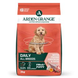 Arden Grange Puppy with fresh chicken & rice