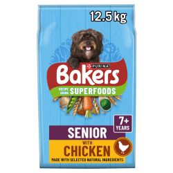 BAKERS 7+ Senior Dog Superfood Chicken with Vegetables