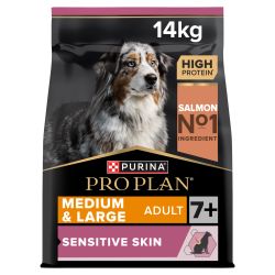 PRO PLAN 7+ Senior Dog Sensitive Skin Medium & Large Breed Salmon