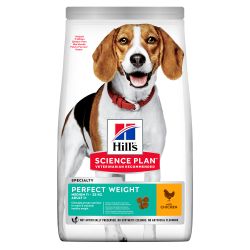 HILL'S SCIENCE PLAN Adult Perfect Weight Medium Dry Dog Food Chicken Flavour