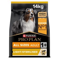 PRO PLAN 1+ Adult Dog Light / Sterilised Chicken