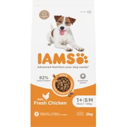 IAMS Advanced Nutrition Dog Small - Medium with fresh chicken 1+ Years