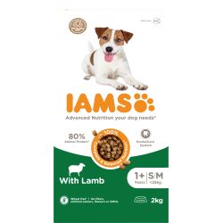 IAMS Advanced Nutrition Dog with Lamb small and medium breed 1+ Years