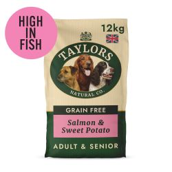 Taylors Adult & Senior Working Dog Grain Free Salmon