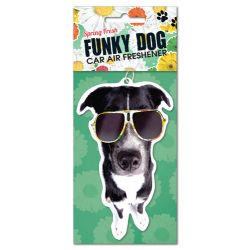 Funky Dog Air Freshener Spring Fresh
