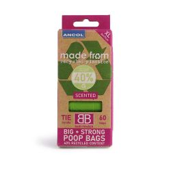 Ancol Made From Recycle Plastic Poop Bags Scented XL