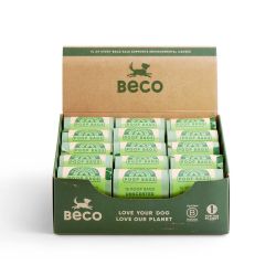 Beco Unscented Poop Bags Countertop Display 30 Rolls
