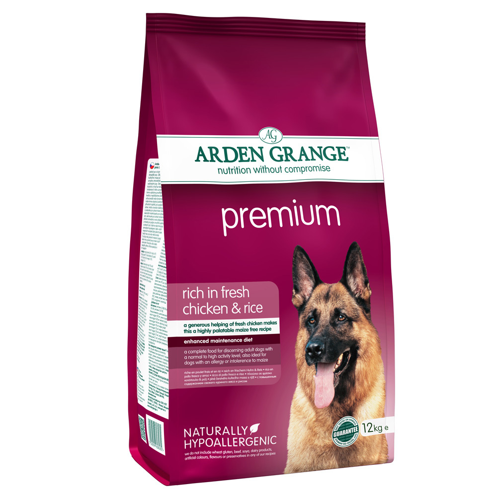 Arden Grange Chicken & Rice Premium Adult Dog Food
