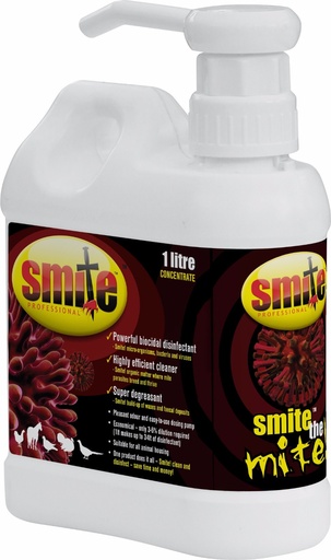 Smite Concentrate Use For Poultry, Quail Etc Red Mite & Lice
