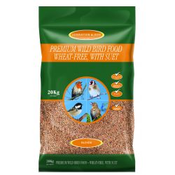 Johnston & Jeff Premium Wild Bird - Wheat-Free with Suet