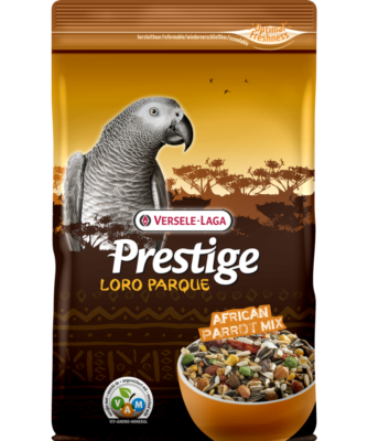 Versele Laga Prestige African Grey Parrot Loro Parque Mix + Vam Pellets