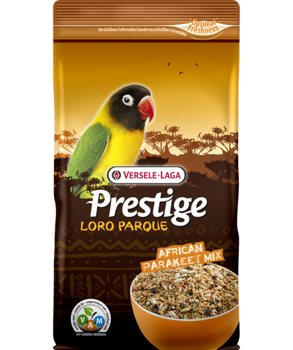 [VL256] Versele Laga Prestige Parakeet Loro Parque Lovebirds, Cockatiels Mix + Vam