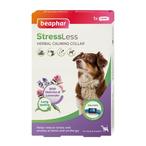 Beaphar Stressless Herbal Calming Collar For Dogs - 65Cm