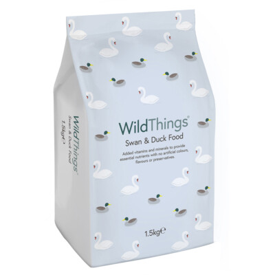 Wild Things Swan & Duck Food Floating Pellets Nuggets (Original Packaging)