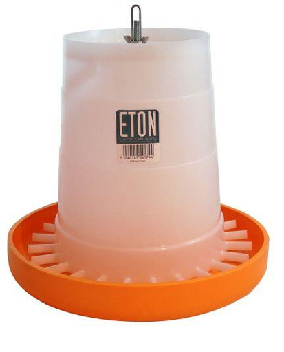Poultry Feeder For Quails, Chicks, Ducks, Partridges, Avain By Eton Orange