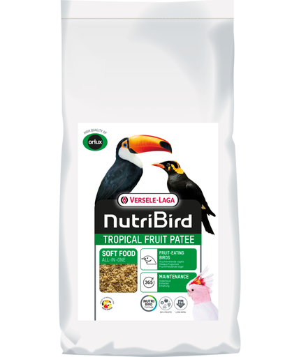 [VL459] Versele Laga Nutribird Tropical Fruit Patee + Improved Formula Resealable