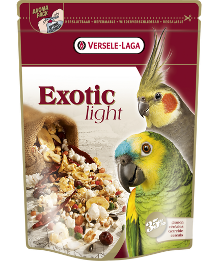 [vl863] Versele Laga Exotic Light Mix Big Parakeets & Parrots 35% Puffed Grains