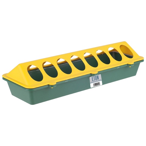 [TSK0635] Eton Trough Chick Feeder For Quails, Chicks, Ducks, Partridges, Etc 50Cm