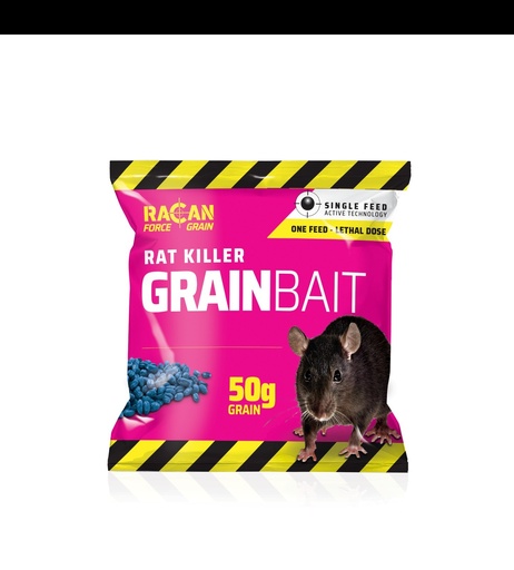 [r8943] Racan Force Rat Killer Grain Bait