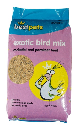 Bestpets Exotic Bird Cockatiel & Parakeet Mix