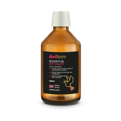 Aviform Rocketfuel Mct Energy Oil For Racing Pigeons
