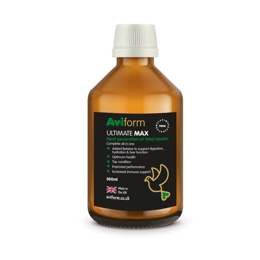 New Aviform Ultimate Max Complete Supplement For Racing Pigeons