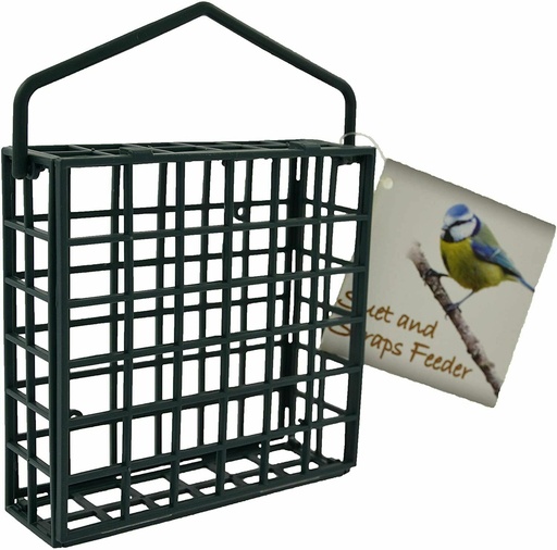 Supa Plastic Suet Block, Fat Ball / Scrap Feeder - Wild Birds