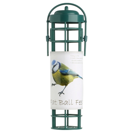 Supa Plastic Suet Fat Ball Feeder (Holds Upto 4 Suet Balls)