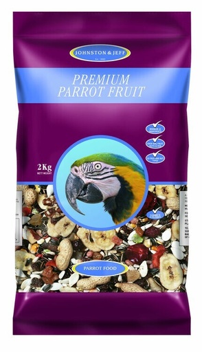 Johnston & Jeff Premium Parrot Fruit (Original Sealed Bag)