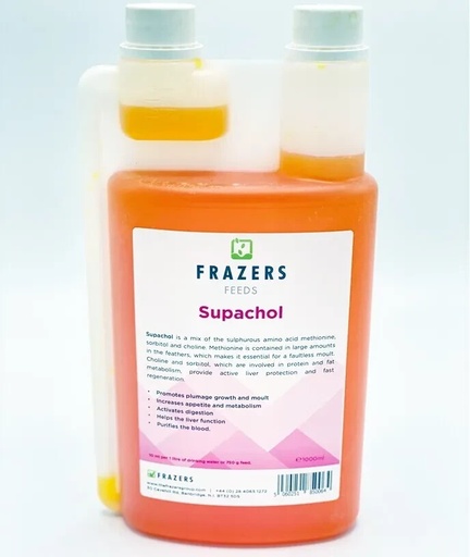 Frazers Supachol /Sedochol - Pigeons, Poultry