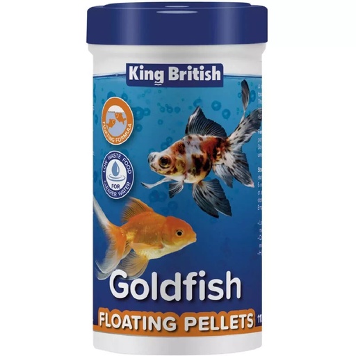 King British Goldfish Fish Food Floating Pellets