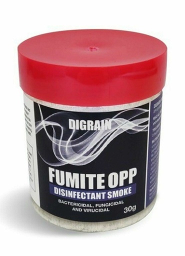 Digrain Fumite Opp Disinfectant Smoke Kills Bacteria E.Coli Aviaries, Poultry