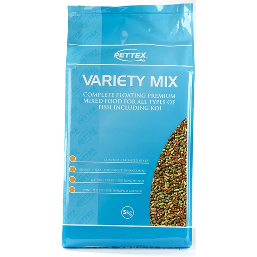 Pettex Premium Variety Pond Mix - Fish Food Complete Floating