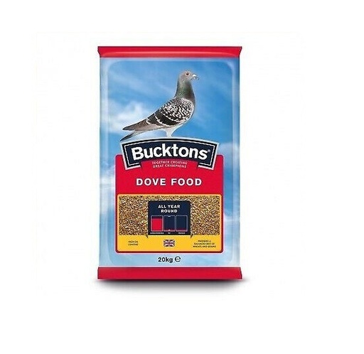 [BUC145] Bucktons Dove Food For Pigeons, Doves, Poultry Feed 6 Mixed Seeds