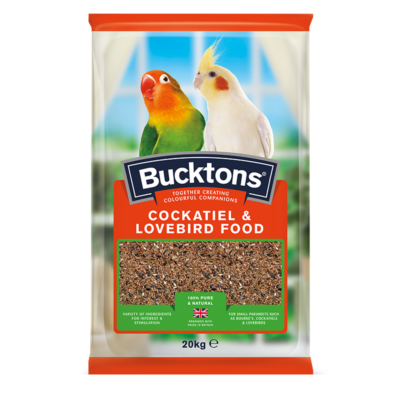 Bucktons Cockatiel & Lovebird Food Mix (Parakeets & Bourke Etc)
