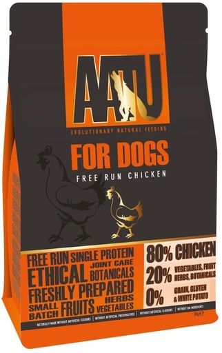 Aatu 80/20 Free Run Chicken Dog Food Single Protein