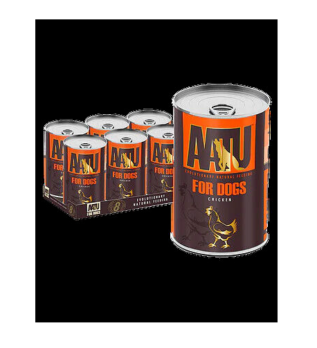 Aatu 90/10 Free Run Chicken Dog Food Single Protein X6