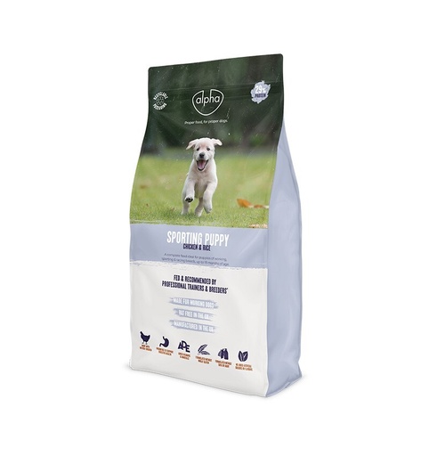 Alpha Sporting Puppy – 29% Protein Fuel Their Potential