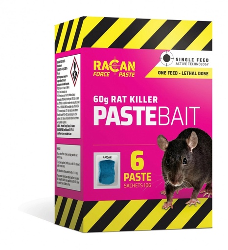 [R8904] Racan Force Paste Mouse & Rat Killer Paste Bait ( ) Dated: 04.2020