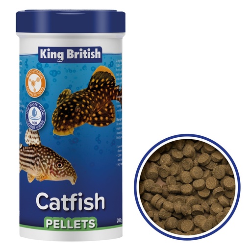 King British Catfish Pellet Complete Sinking Fish Food