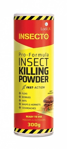 [INS3018] Insecto Pro Formula Insect Killing Powder - Cockroaches Fleas Bedbugs Et
