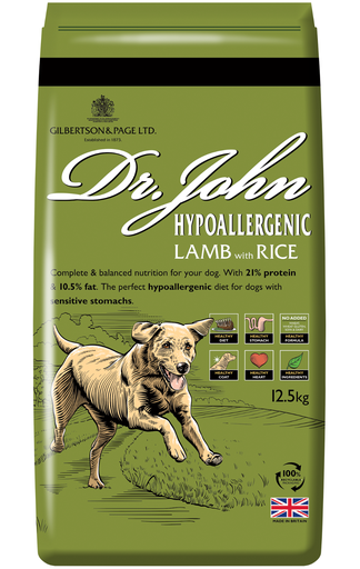 Dr. John Hypoallergenic Lamb With Rice And Vegetables