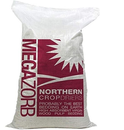 Megazorb Biodegradable Horse & Animal Bedding - Northern Crop Driers - 85 Ltr