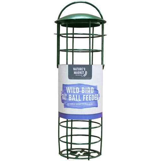 Nature' Market Wild Bird Suet Fat Ball Feeder (Holds Upto 4 Suet Balls)