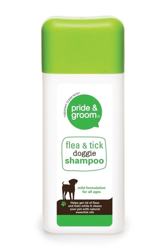 Pride & Groom Flea & Tick Dog Shampoo With Natural Oils