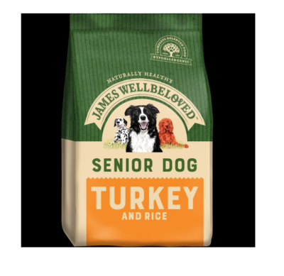 James Wellbeloved Turkey & Rice Senior Dog Food