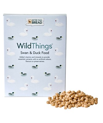 [SPK040] Wild Thing' Swan & Duck Food Waterfowl Floating Pellets Meal (Clear Bag)